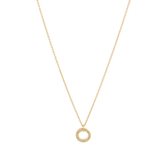 Ring w/Nail Head Necklace - Picture 1 of 2